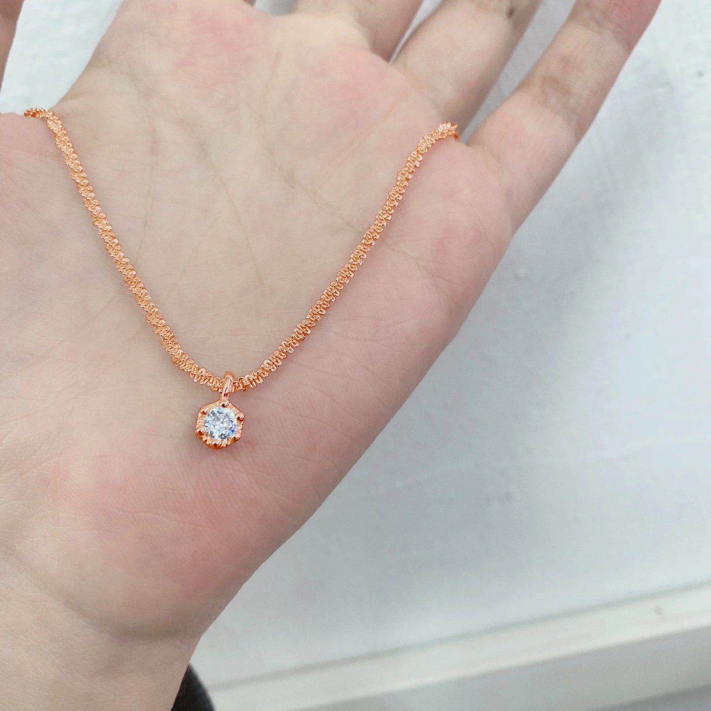 Populaire S925 Sterling Silver Sparkling Necklace for Women Light Luxury Round White Diamond Pendant Galaxy Collar Chain Jewelry