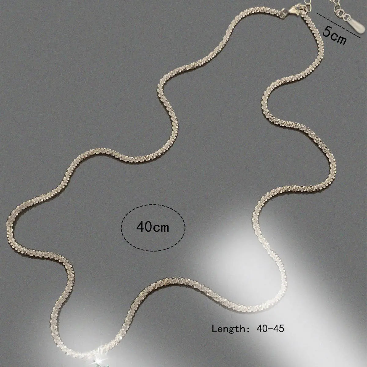 Populaire Collier de zircon croisé en argent sterling 925 Pendentif géométrique personnalisé Choker Cadeau de fête d’anniversaire Bijoux fins pour femmes