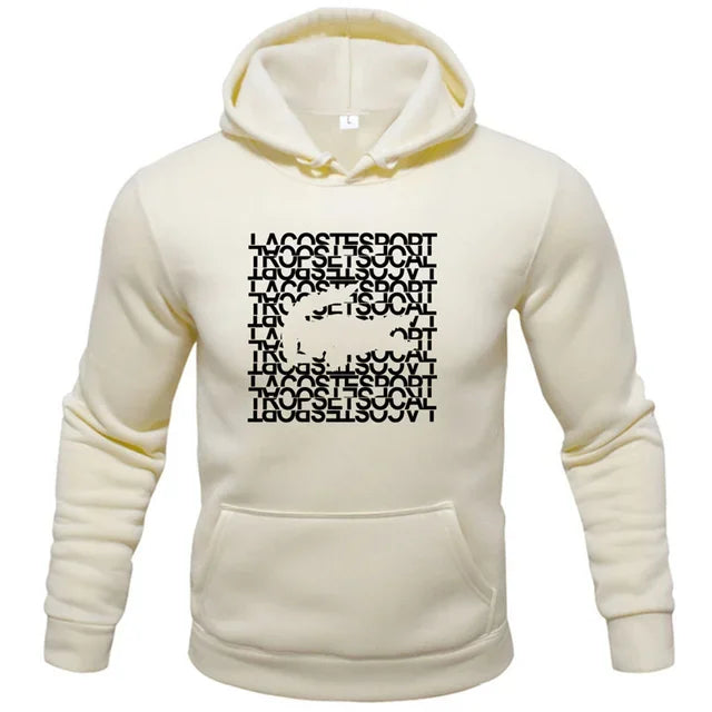 Los Angeles California Sweat-shirt Imprimé Noir Pour Hommes Hipster Chaud À Capuche Hip Hop Crewneck Sweats À Capuches Automne Vêtements Lâches Femmes