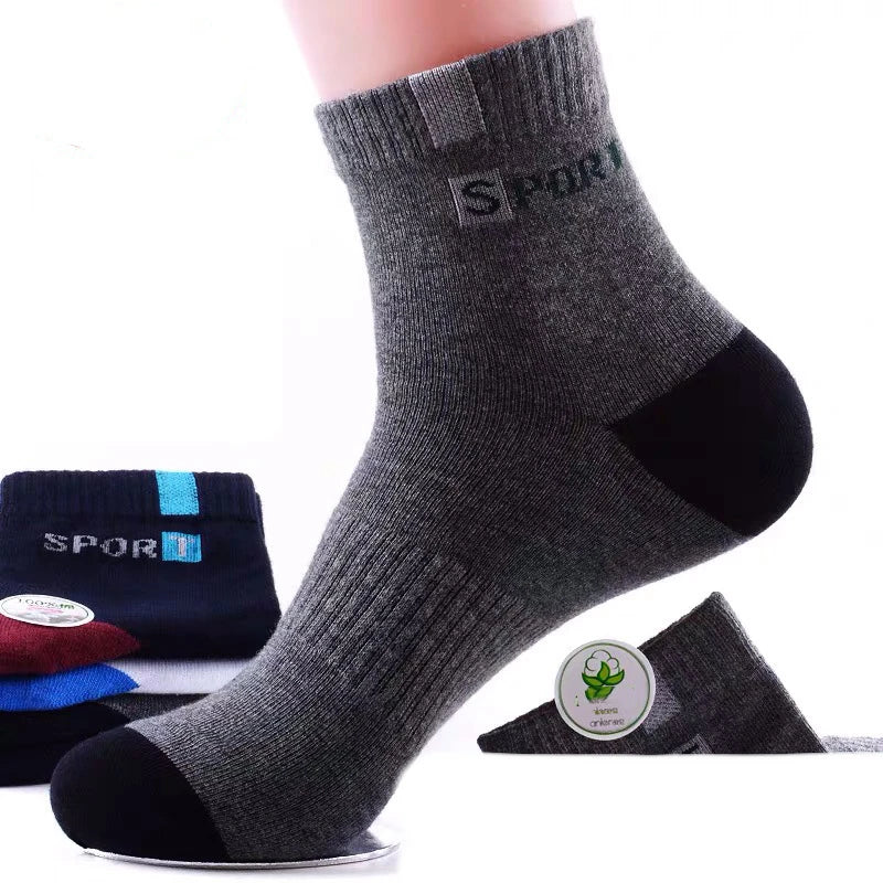20/10/6/5/4/3/1pairs Chaussettes de cheville confortables respirantes en coton de mode pour hommes, chaussettes d’été pour hommes