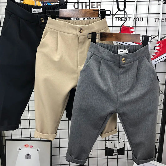 Pantalon décontracté pour garçons de printemps 2025