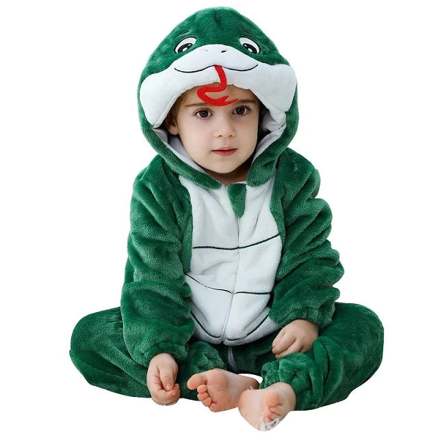 MICHLEY Carnaval Hiver Bébé Barboteuses À Capuche Flanelle Tout-petit Vêtements Pour Bébés Bodys D’Ensemble Combinaison Costume Pour Enfants Fille Garçon