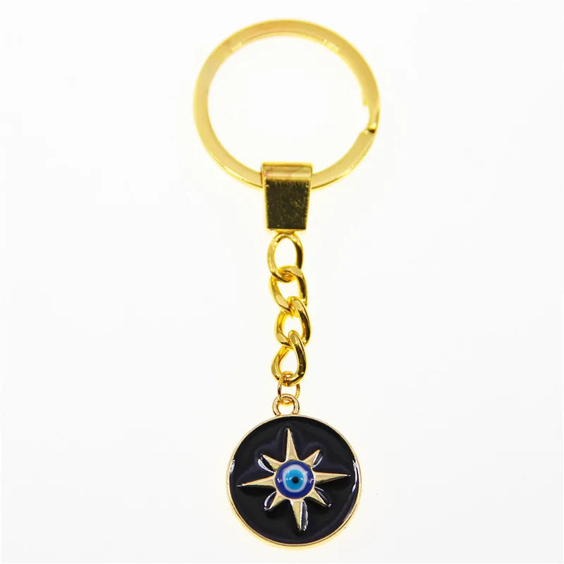 Porte-clés de mode glamour Porte-clés de haute qualité Porte-clés d’Allah Bijoux musulmans Pendentif fait à la main Charme Bijoux