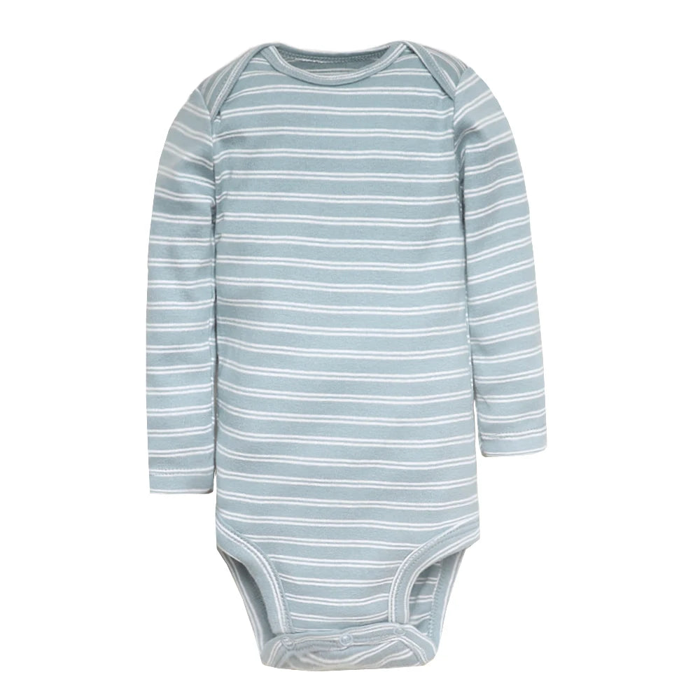 Bodys pour bébé garçon 5 pièces Ensemble de vêtements pour nouveau-nés Vêtements pour tout-petits Vêtements pour bébés pour filles 100 % coton Doux pour bébé Nouveau dessin animé Bebe Combinaisons