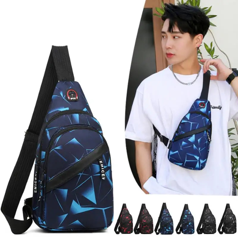 Sacs à bandoulière Mari Sac à dos Sports Voyage Extérieur Lumière Amoureux Sacs de poitrine Sacs à bandoulière
