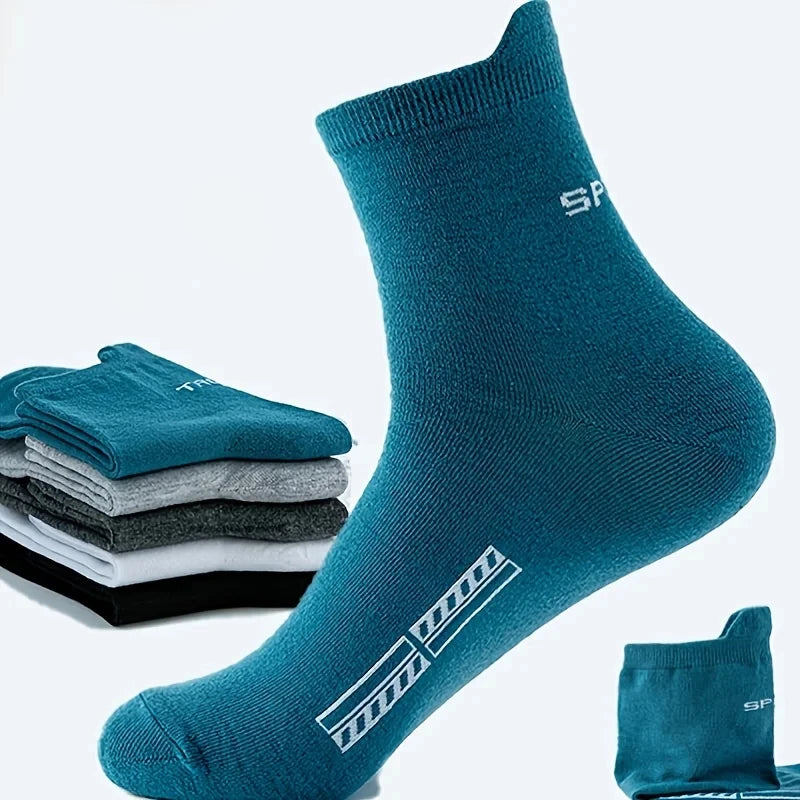 20/10/6/5/4/3/1pairs Chaussettes de cheville confortables respirantes en coton de mode pour hommes, chaussettes d’été pour hommes