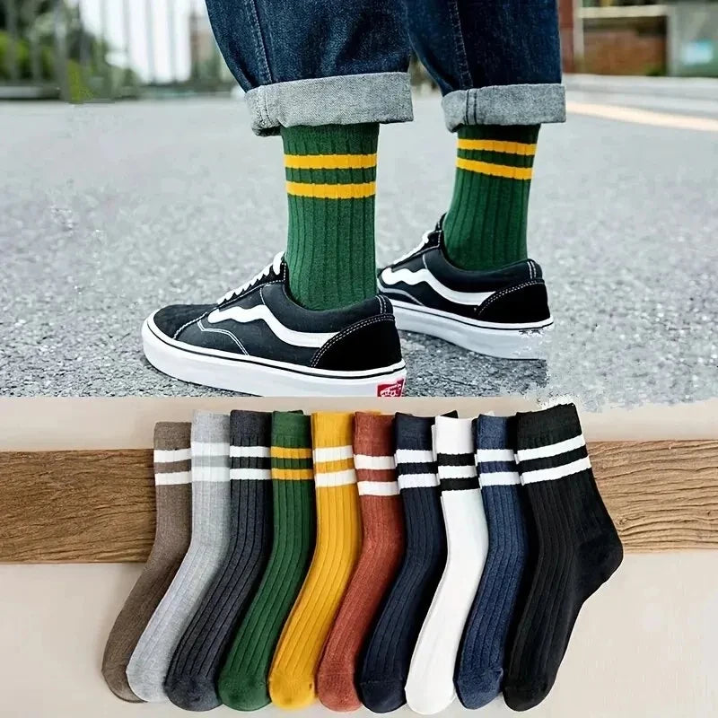 20/10/6/5/4/3/1pairs Chaussettes de cheville confortables respirantes en coton de mode pour hommes, chaussettes d’été pour hommes