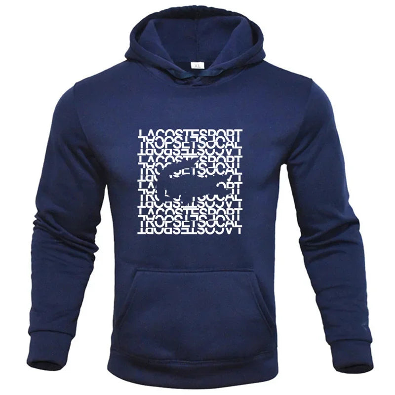 Los Angeles California Sweat-shirt Imprimé Noir Pour Hommes Hipster Chaud À Capuche Hip Hop Crewneck Sweats À Capuches Automne Vêtements Lâches Femmes